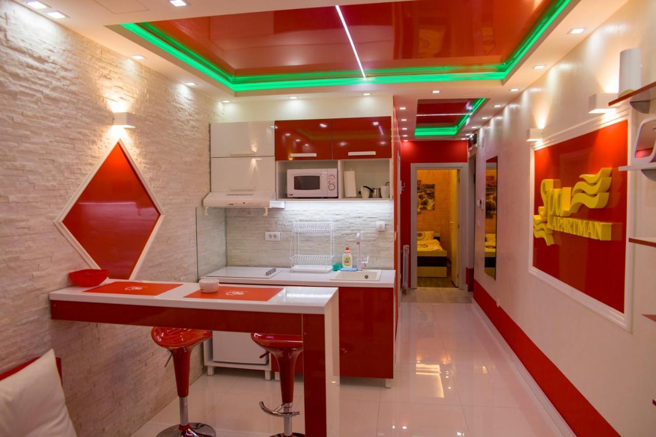 Apartamento Spa Apartman Red Passion Belgrado Exterior foto